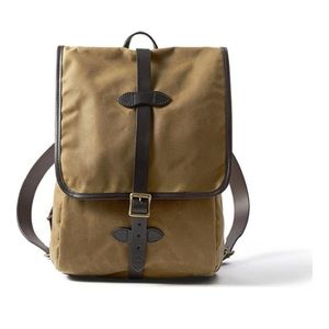 Filson Tin-cloth backpack, excellent condition, with tablet case
